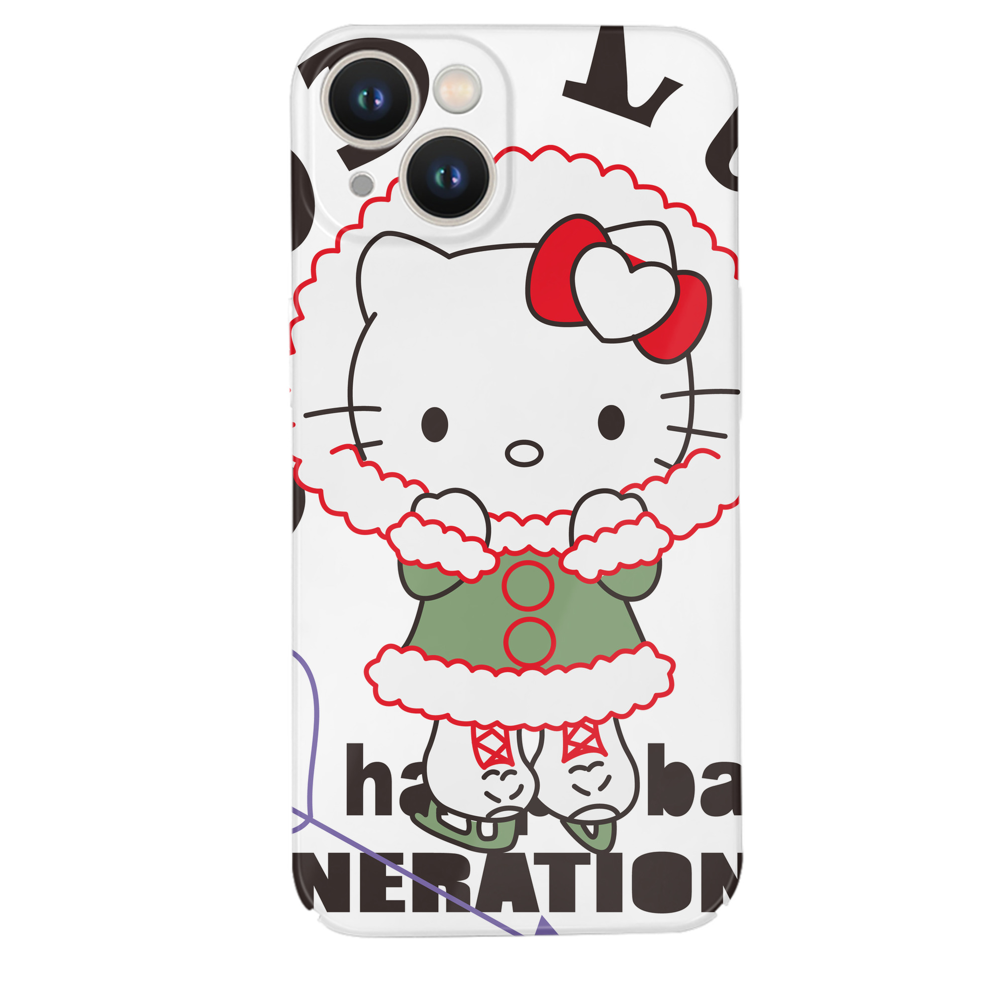 （画像用） Hello Kitty ハローキティ 【iPhone 14シリーズ対応】ハードケース